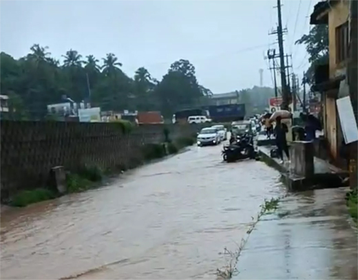 Heavy rain